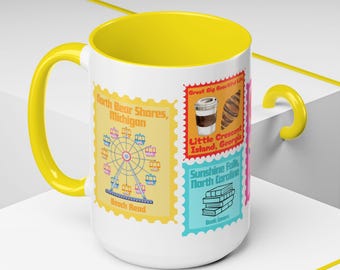 Emily Henry Mug, Book Lovers, Happy Place, Funny Story, People We Meet on Vacation, Great Big Beautiful Life, Beach Read