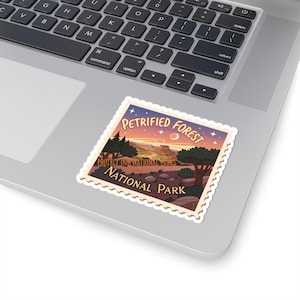 Petrified Forest Stickers: National Park Decor, Nature Lover Gift