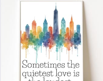 Windy City Series Poster, The Right Move Poster, Liz Tomforde, PDF und PNG