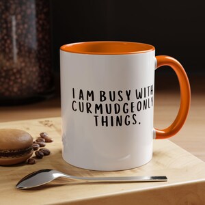 Curmudgeonly Things Mug: Fourth Wing Inspired Coffee Cup image 3