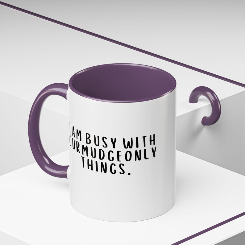 Curmudgeonly Things Mug: Fourth Wing Inspired Coffee Cup image 8