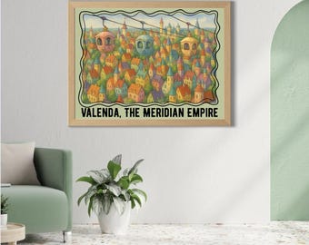 Valenda Poster, Caraval Poster, OUABH, PNG and PDF
