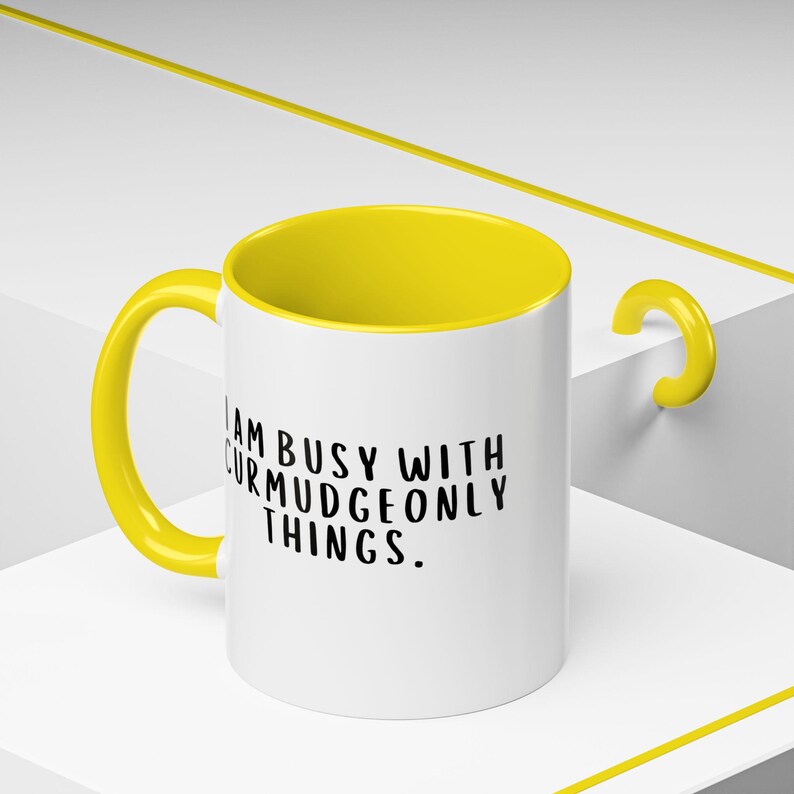 Curmudgeonly Things Mug: Fourth Wing Inspired Coffee Cup image 4