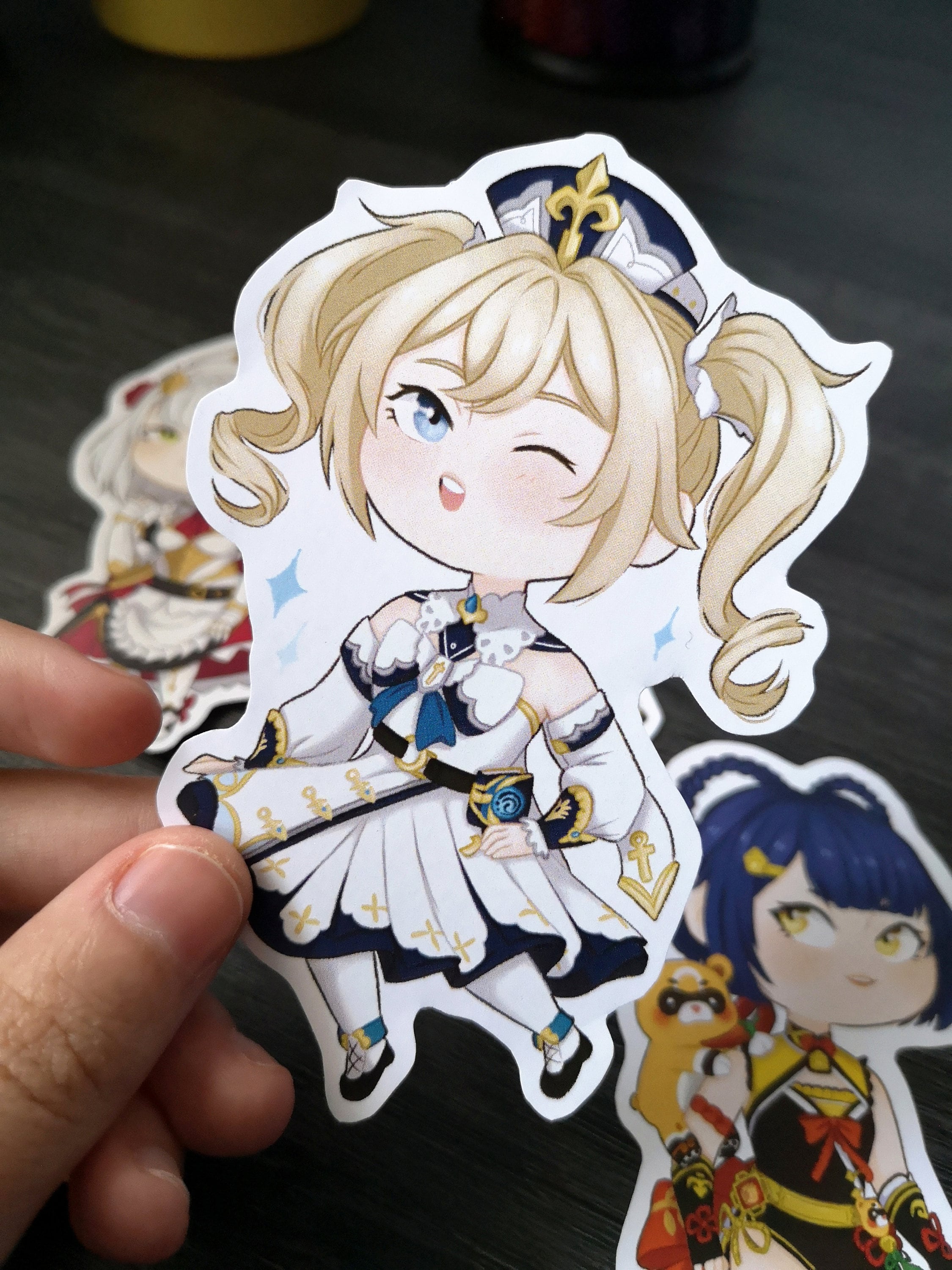 Genshin Impact Stickers | Etsy