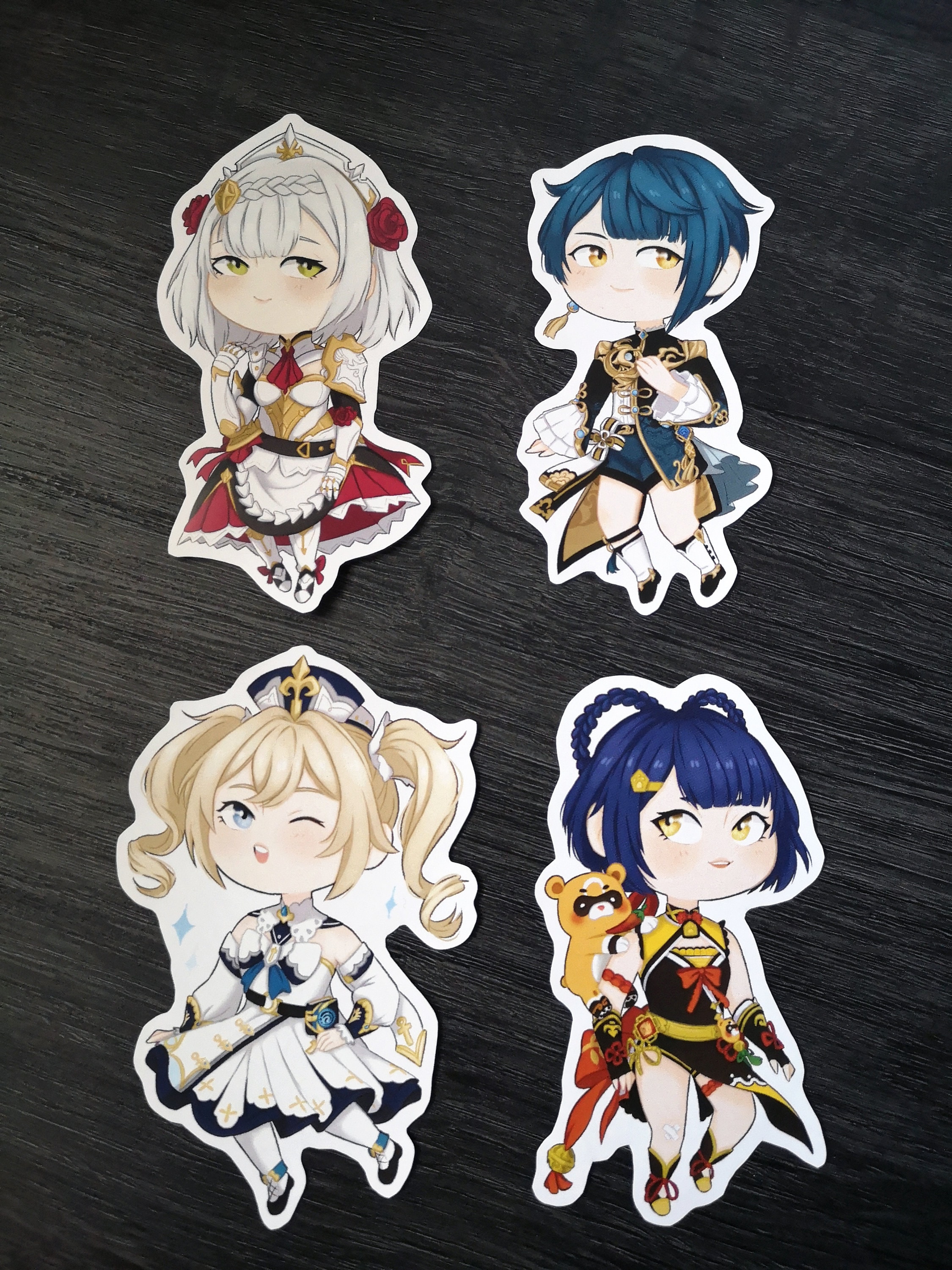 Genshin Impact Stickers Etsy México