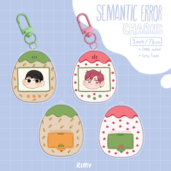 PREORDER - Semantic Error Charms (Last day 15th of May)