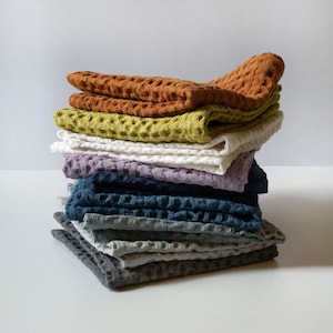 Linen Waffle Towel. Hand Towel. Bath Towel. Bath Sheet. Luxurious Absorbent Towel