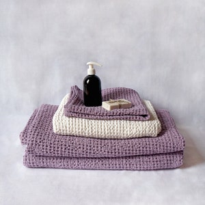 Linen Waffle Towel. Hand Towel. Bath Towel. Bath Sheet. Luxurious Absorbent Towel