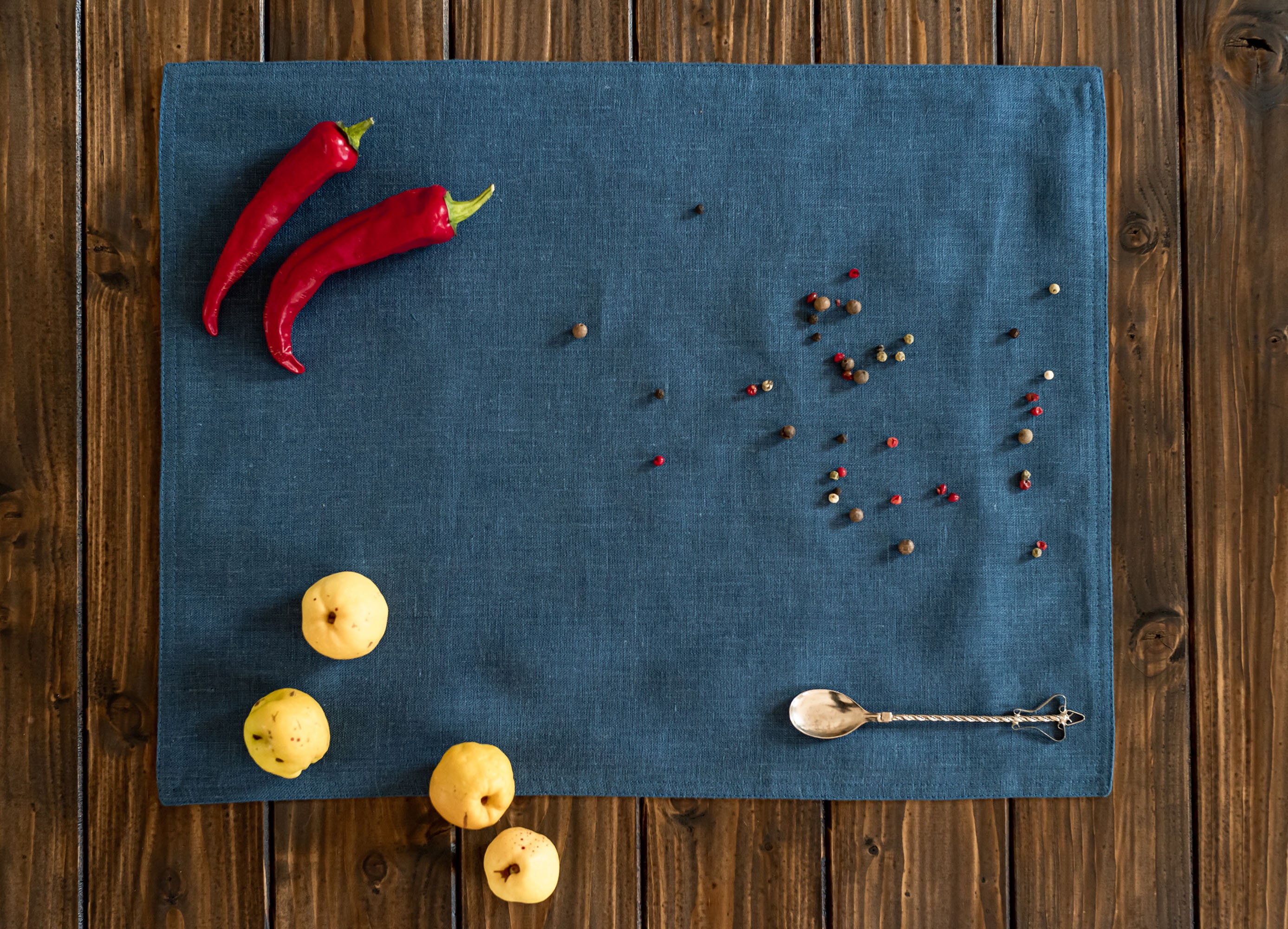 Linen Fabric Table Placemats. Set of 2 4 or 6. Etsy