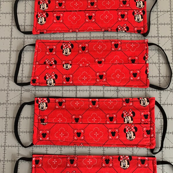 Minnie Mouse Gloves Adults Etsy