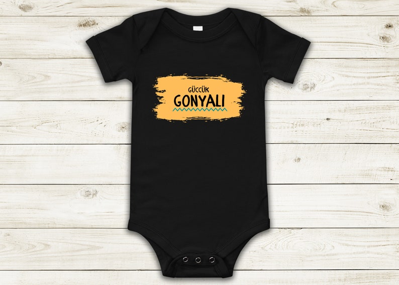 Kids/' Unisex Clothing Turkish Baby Guccuk Gonyali Funny Turkish Bodysuit Cute Turkish Baby Clothing Konya Short-sleeve Bodysuit