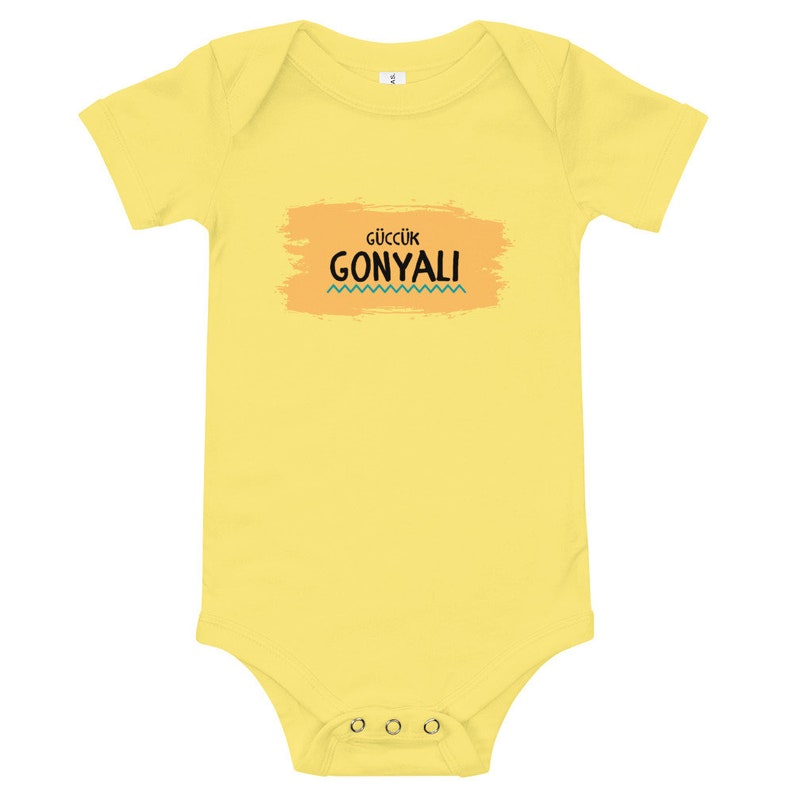 Kids/' Unisex Clothing Turkish Baby Guccuk Gonyali Funny Turkish Bodysuit Cute Turkish Baby Clothing Konya Short-sleeve Bodysuit