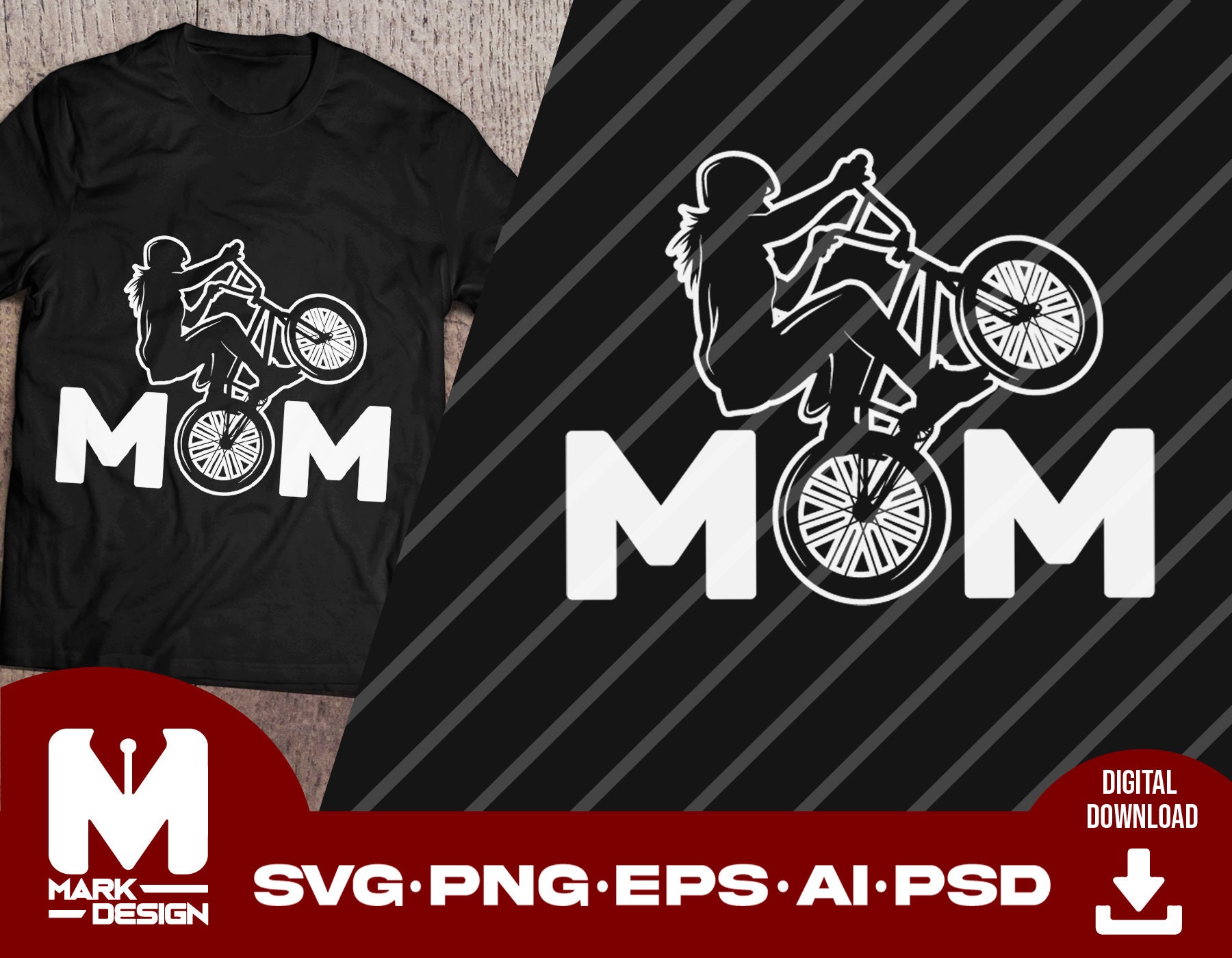 Bmx mom svg