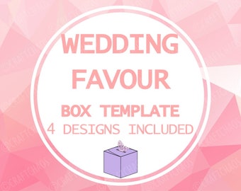 Download Svg Wedding Box Card Etsy
