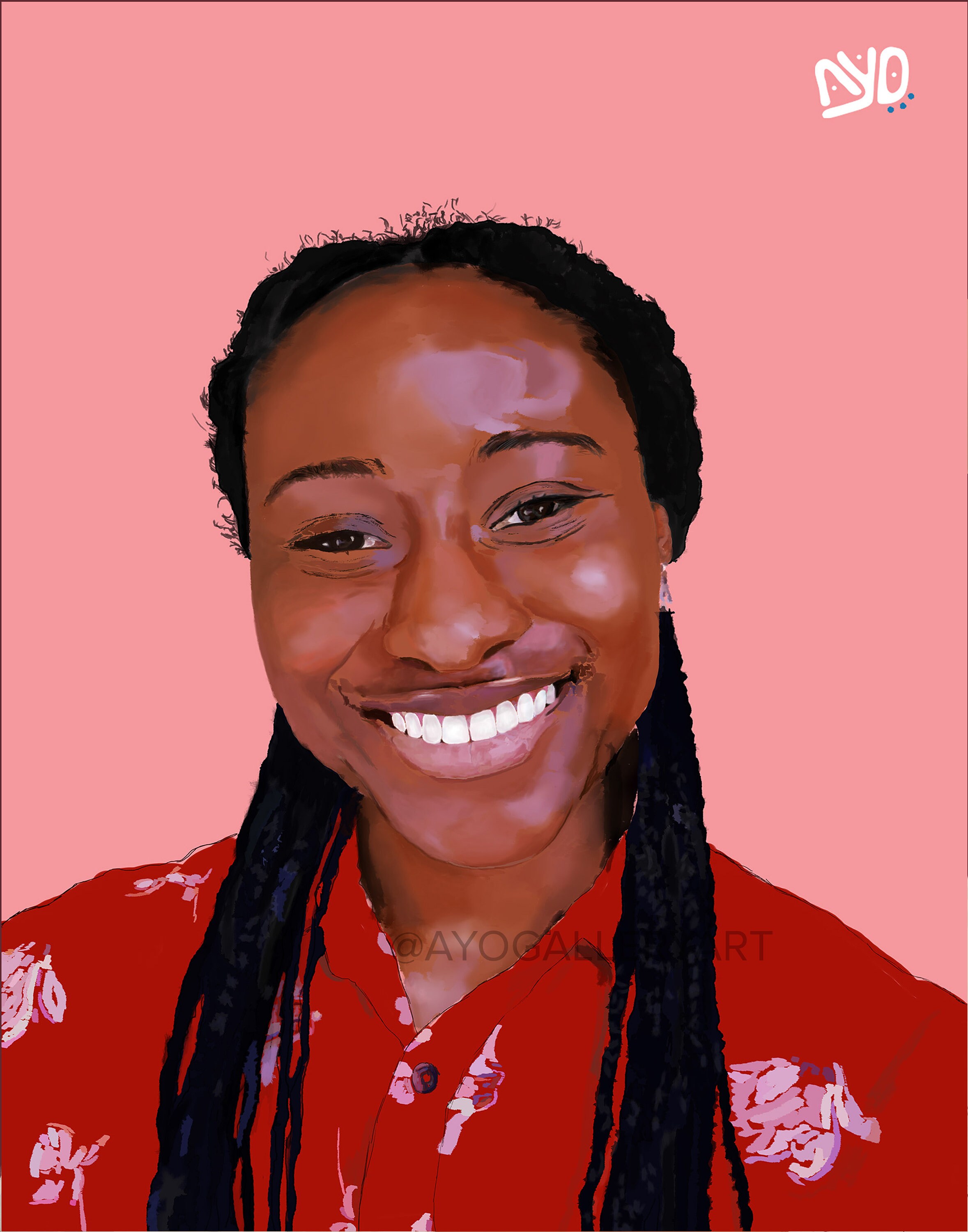 Custom Digital Portrait Original Digital Artwork Art from Etsy