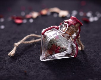 Love Attraction Spell Jar Amulet