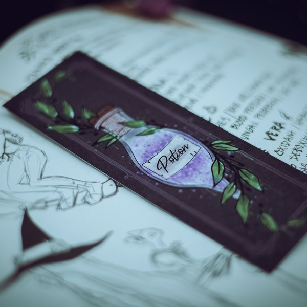 Witchcraft Essentials | Potion Bookmark