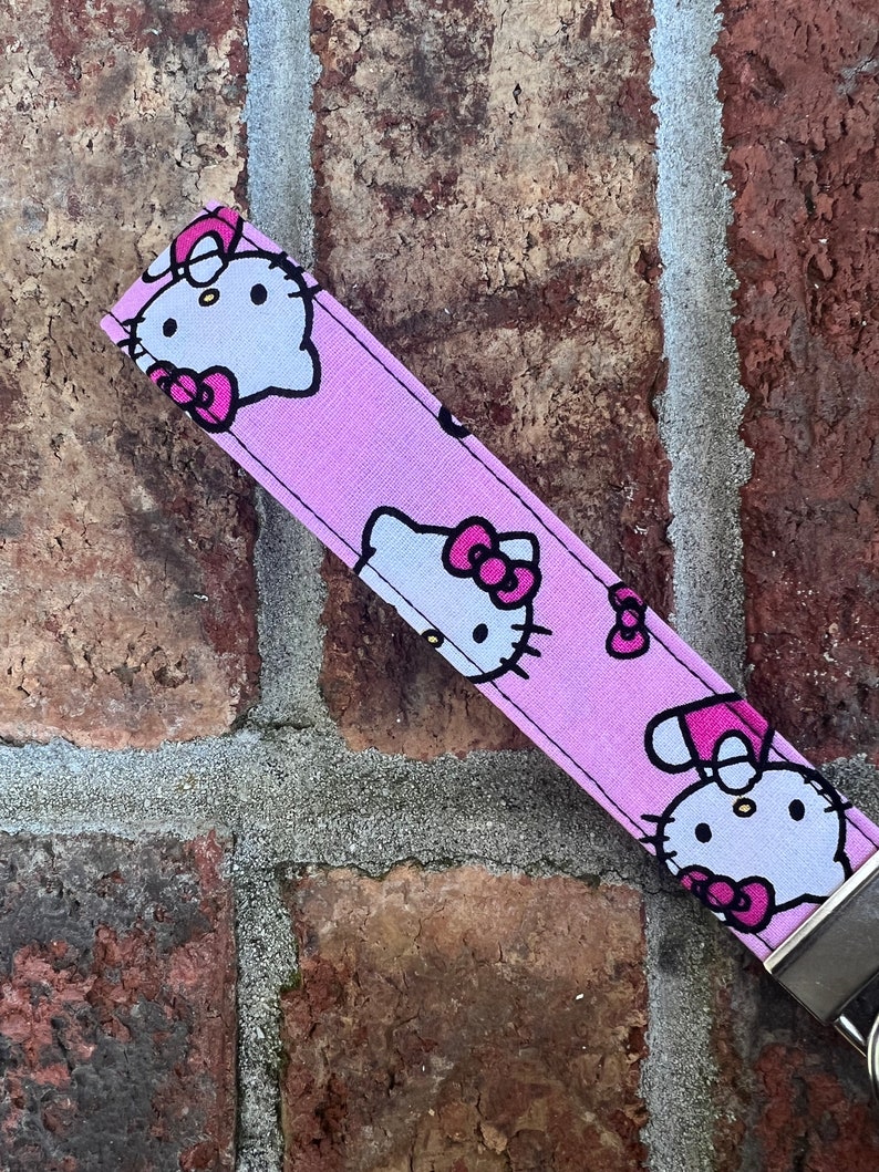 Keychain / Wristlet Hello Kitty Sanrio Etsy