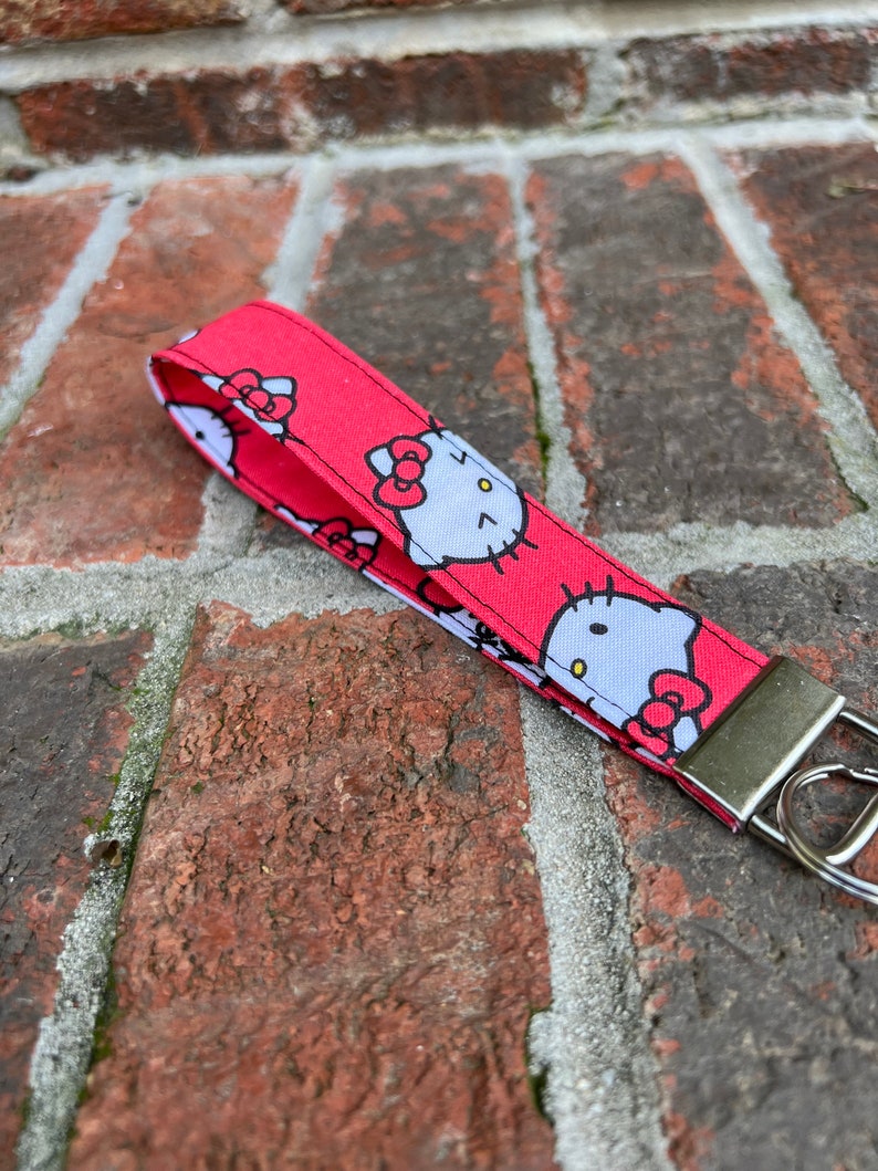 Keychain / Wristlet Hello Kitty Sanrio Etsy