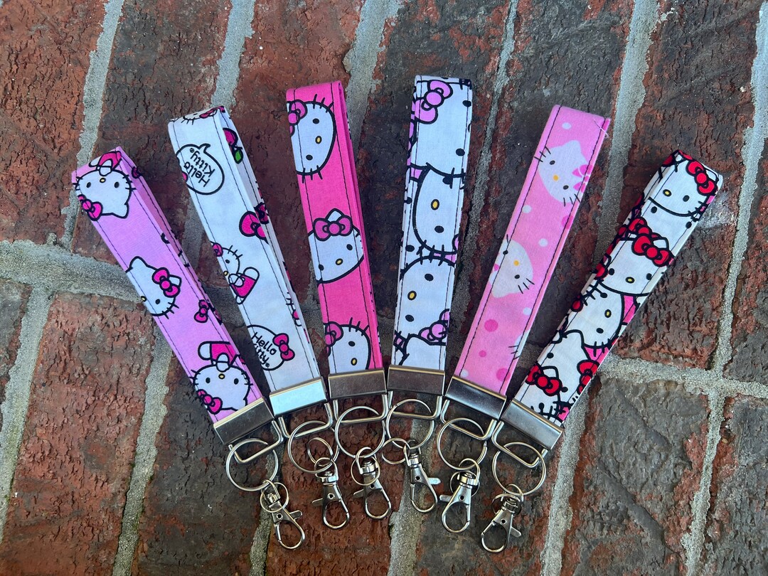 Keychain / Wristlet Hello Kitty Sanrio Etsy
