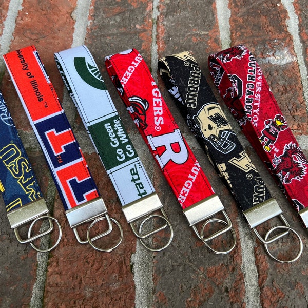 Keychain / Wristlet - NCAA College Football