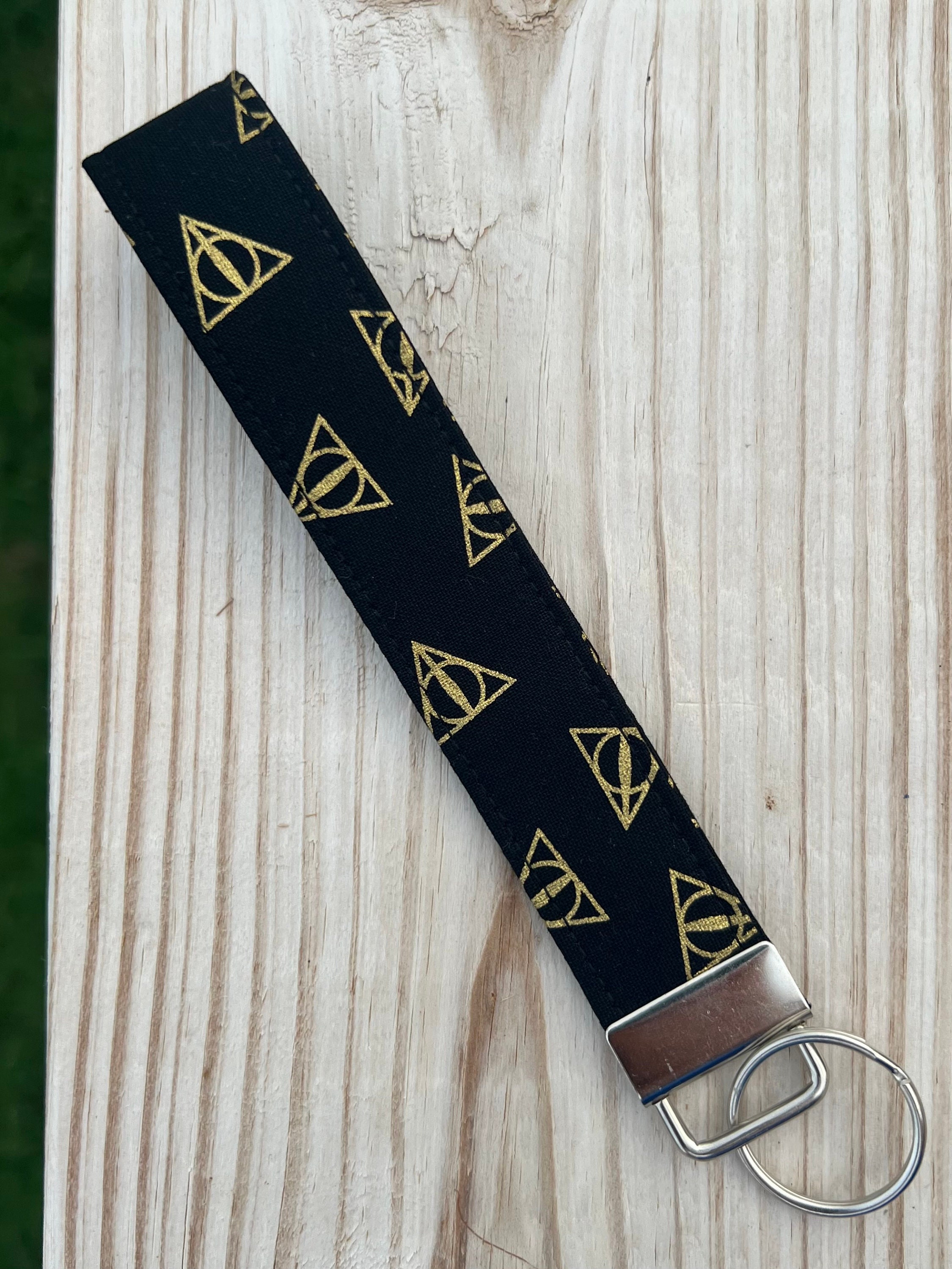 Harry Potter Ribbon on Strong Webbing Key Fob Keychain Wristlet