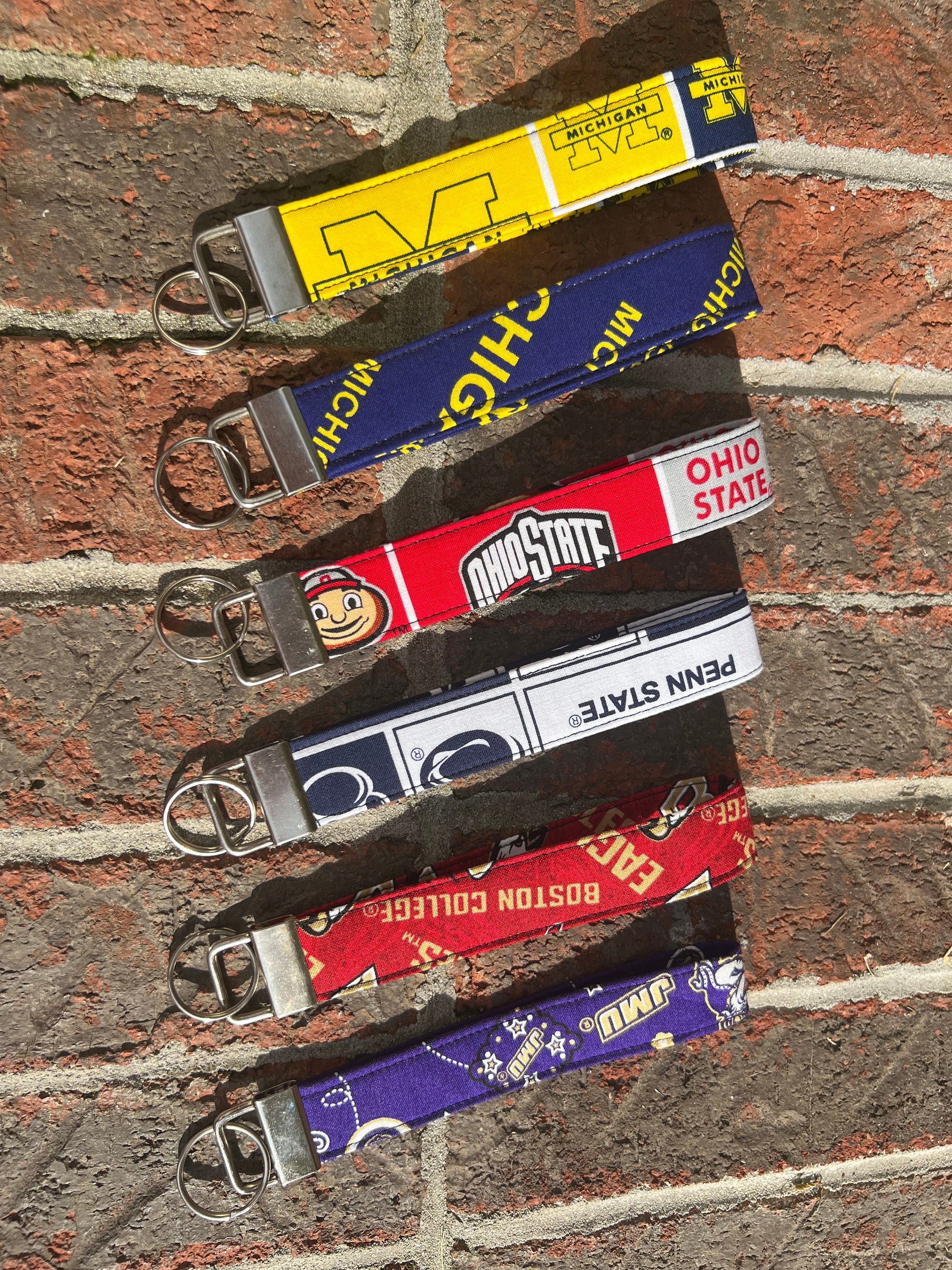 Keychain / Wristlet - NCAA College Football