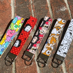 Keychain / Wristlet - Old School Characters