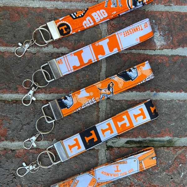 Keychain / Wristlet - NCAA College - Tennessee Volunteers