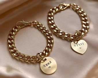 Gold Cat & Dog Collar Chain with Tag: Personalized Pet Necklace Jewelry Gift