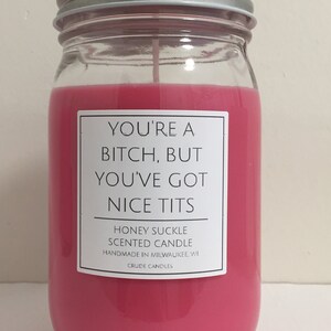 16oz Valentine&#39;s Day Candle For Her. Custom Scent Candle. Funny Inappropriate Candle Labels. Unique Handmade Candles. Sex Candles. Joke Gift