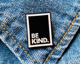 Be Kind Pin, Be a Nice Human, Be Nice to People, Kindness Matters, Nurse Teacher Gift, Gifts for Her Women Girls Teens Friend