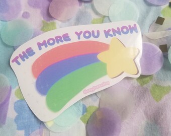 The More You Know | Etsy