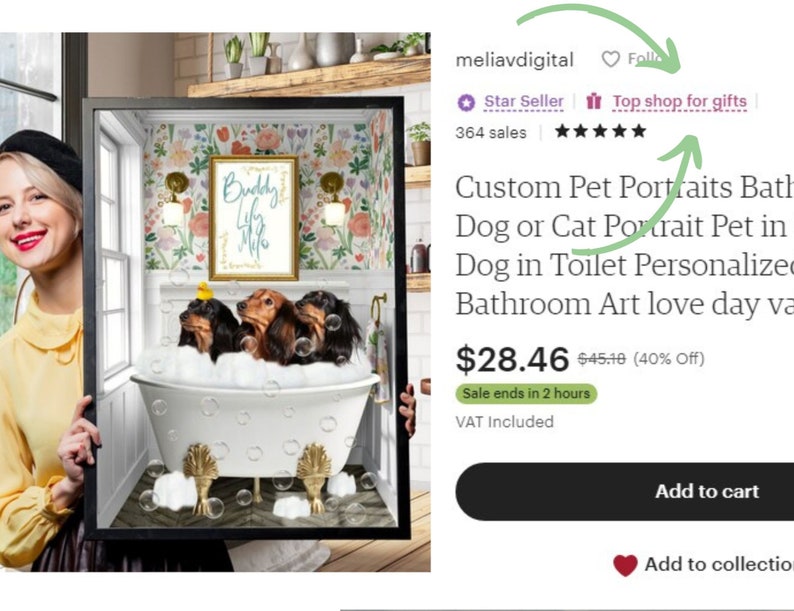 Custom Pet Portraits Bathtub Funny Dog or Cat Portrait Pet in Bathtub Dog in Toilet Personalized gift Mother's day gift for your mom 2023 image 8