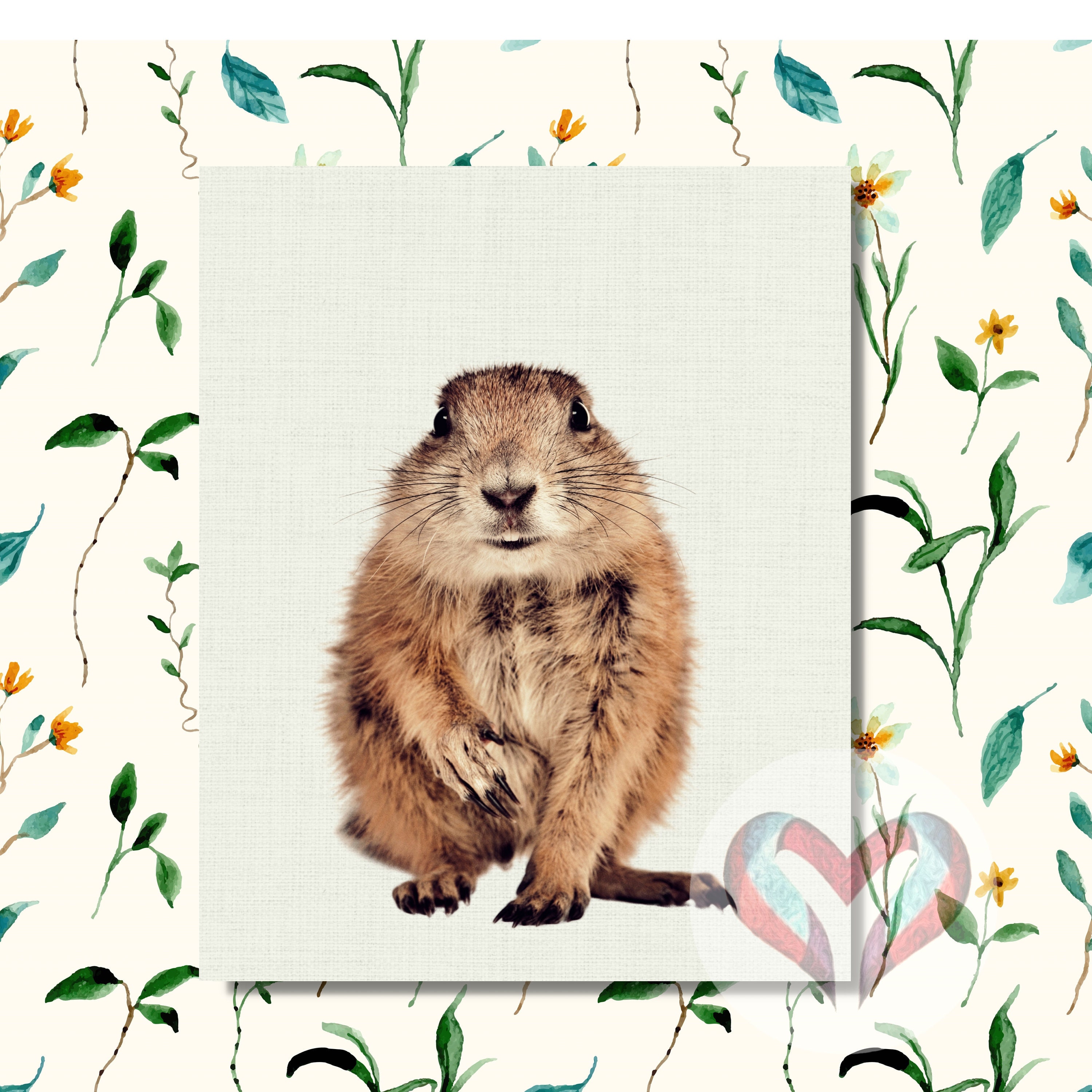 Prairie Dog Art Print. Printable Poster Instant Digital | Etsy Prairie Dog Art Print. Printable Poster Instant Digital | Etsy