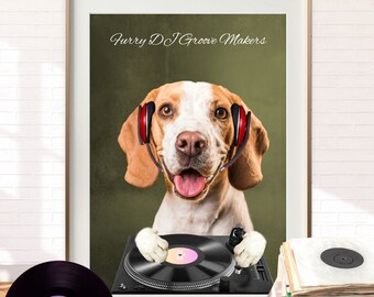 Unlock the Beauty of Pet Ownership: Personalized Digital Pet Portraits for Every Pet Lover - Customizable, Instant,  Art Prints for 2024