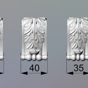 Corbel made of oak wood, unpainted, outdoor use, 1 pc.