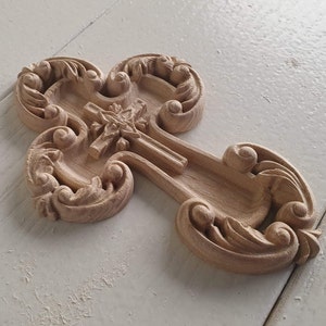 Carved Wooden Cross