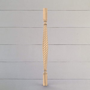 Spiral baluster, Wooden balusters for stairs