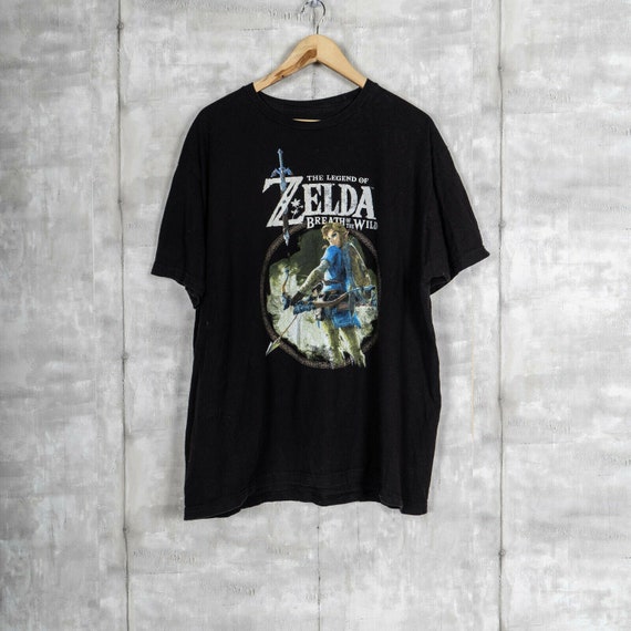 Zelda Breath Of The Wild Nintendo Switch Promo T-S