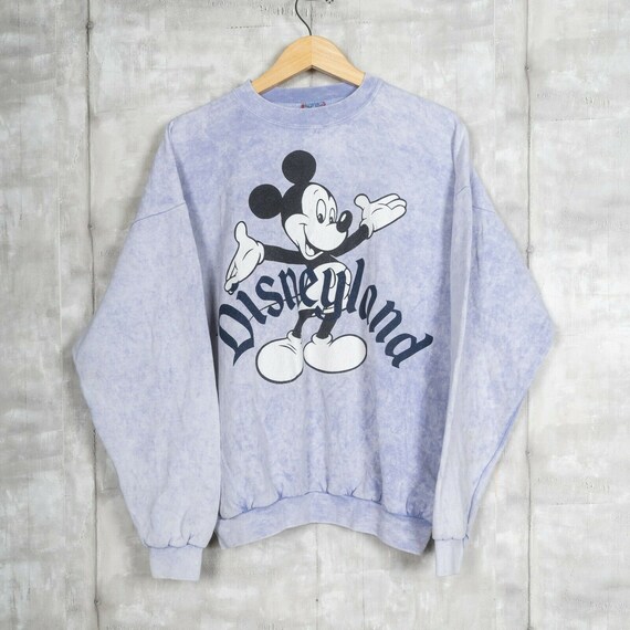 Disney Designs Vintage Sweatshirt Size Large Purpl