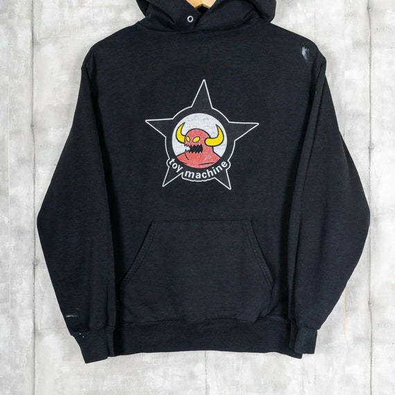 Toy Machine Skateboard Logo 90s Vintage Distressed