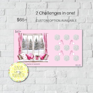 Vakantie Scratch Off Savings Challenge, Christmas Saving Challenge, Saving Challenge, Scratch Off Savings Challenge, RSO-201