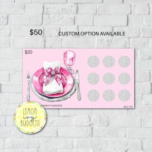 Vakantie Scratch Off Savings-uitdaging, Kerstbesparingsuitdaging, Besparingsuitdaging, Scratch-Off-spaaruitdaging, RSO-199