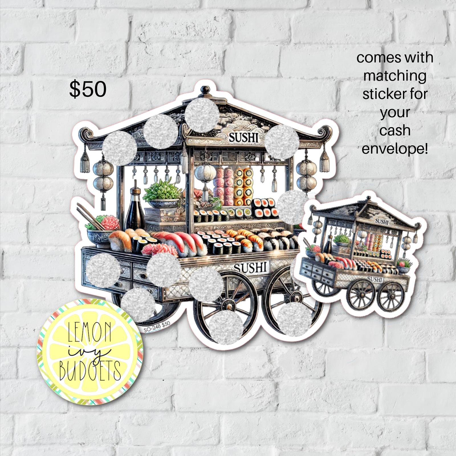 Sushi Warenkorb Scratch Off Spar-Challenge, Spar-Challenge, Spar-Challenge, Scratch Off Spar-Challenge, SO-248