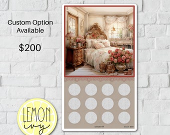 Elegant Scratch Off Savings Challenge, Savings Challenge, Savings Challenge, Scratch Off Savings Challenge, SOL-27