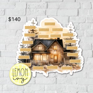Cabin Scratch Off Savings Challenge, Cabin Savings Challenge, Book Savings Challenge, Scratch Off Savings Challenge, SO-142