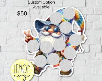 Hippy Gnome Scratch Off Savings Challenge, Savings Challenge, Savings Challenge, Scratch Off Savings Challenge, SO-151