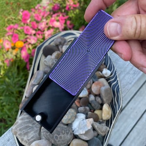Magnetic stash box with stash and AVB cleaner tray