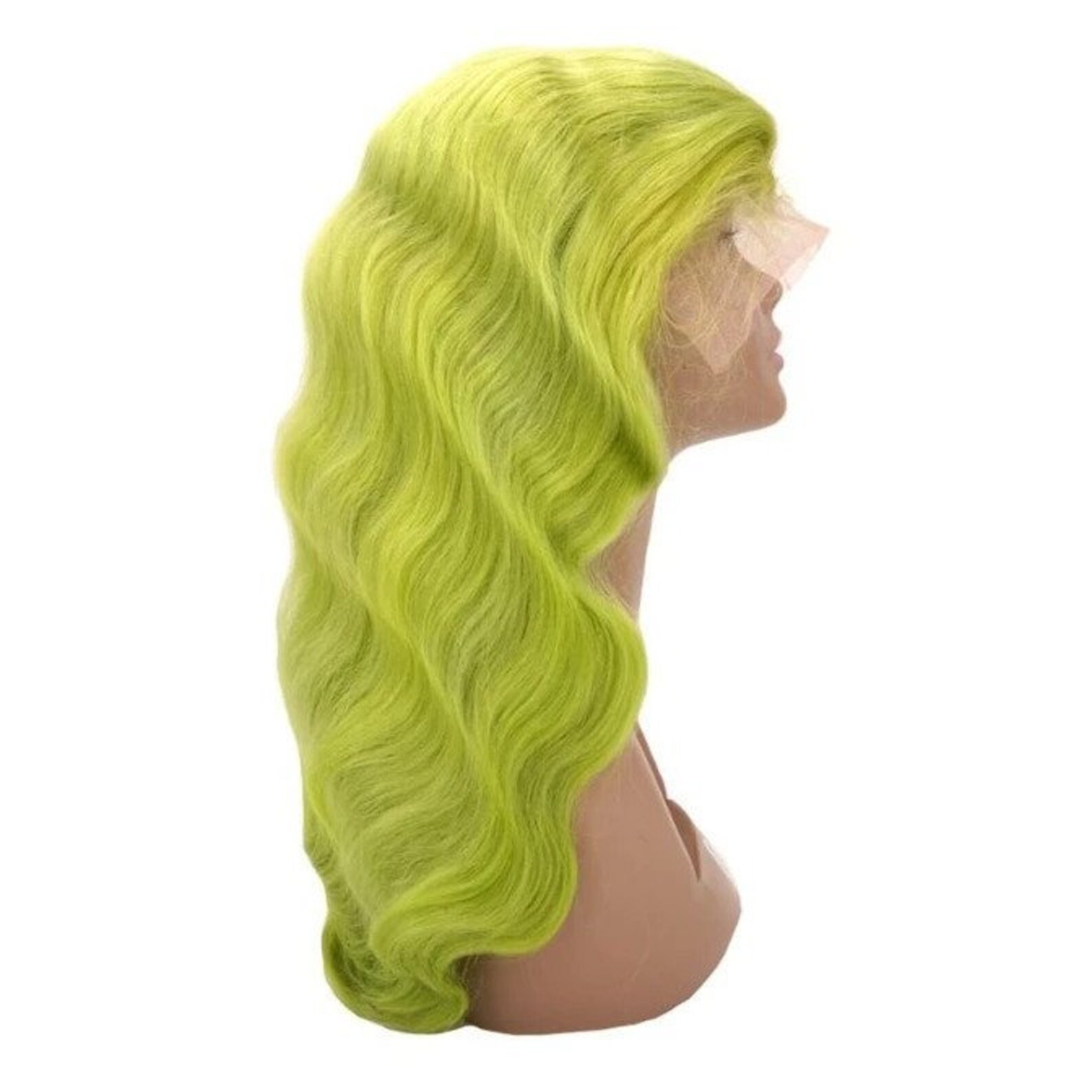 Emerald Green Front Lace Wig Etsy